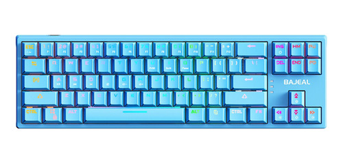 Teclado Mecánico Para Juegos Bajeal K71 Teclas Verde (azul)