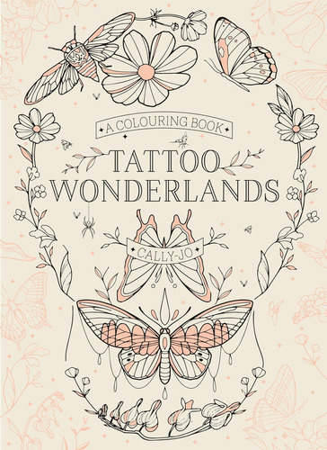 Libro: Tattoo Wonderlands: A Coloring Book