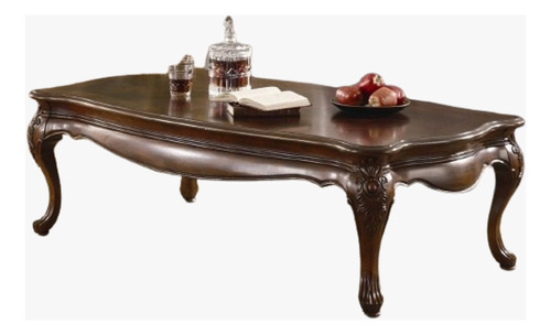 Mesa De Centro Noruega Elegante Muebles Finos En Madera 