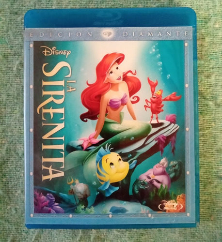 Blu Ray La Sirenita Ed. Diamante. Original.usada