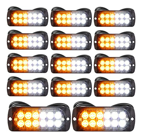 Luces De Emergencia Led Para Camiones (14 Pack)