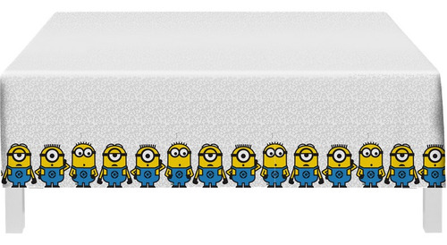 Imagem 1 de 2 de Minions Toalha De Mesa Festa Aniversario