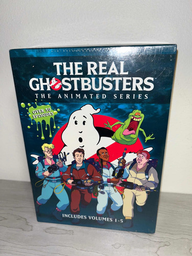 Real Ghostbusters Animated Series Vol 1-5 Dvd 50 Episodios