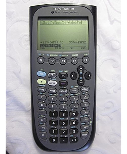 Calculadora Gráfica Programable De Titanio Ti-89, Se Vende C