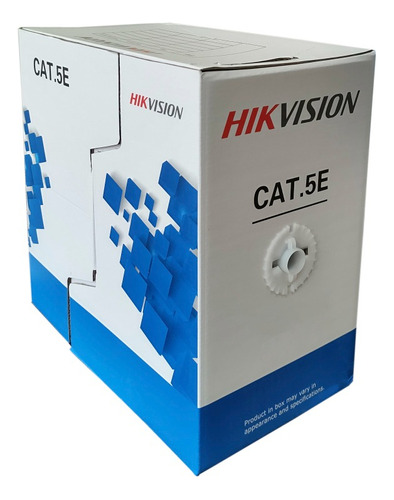 Cable Utp Hikvision Cat 5e 305 Metros 100% Cobre Interior