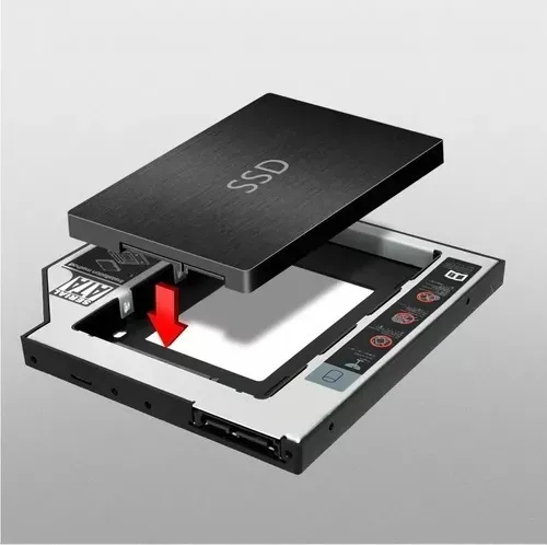 Caddy Disco Duro 9.5 , 12.7mm Macpro, Ssd Universal
