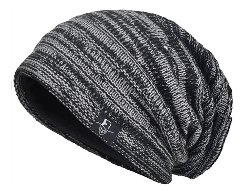 Gorro De Verano Para Hombre Con Diseño Largo Gris Talla L