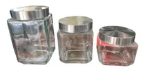 Comprar Potes Envases De Cocina Set 3 Piezas Sujoya