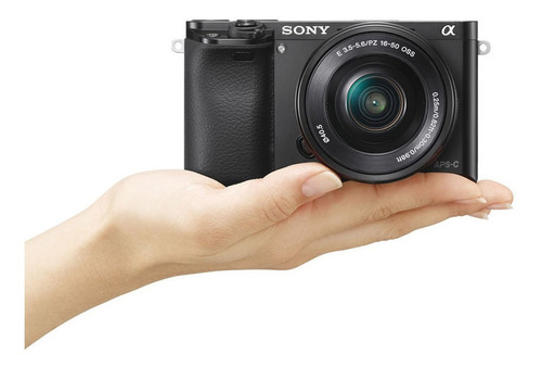 Camara Digital Mirrorless Sony Alpha A6000 + Lente Selp1650