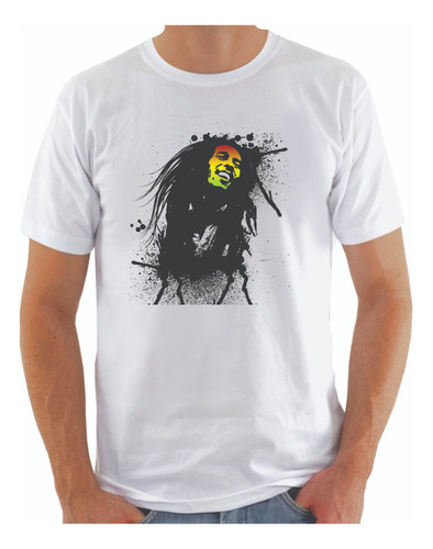 Remeras Reggae Bob Marley (código 01)