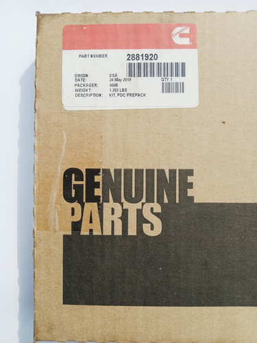 Kit Enfriador Gases Egr Motor Cummins Isx 2881920