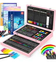 Comprar Kit De Arte Colores Y Pinturas De Lujo Para Adultos De 150pz