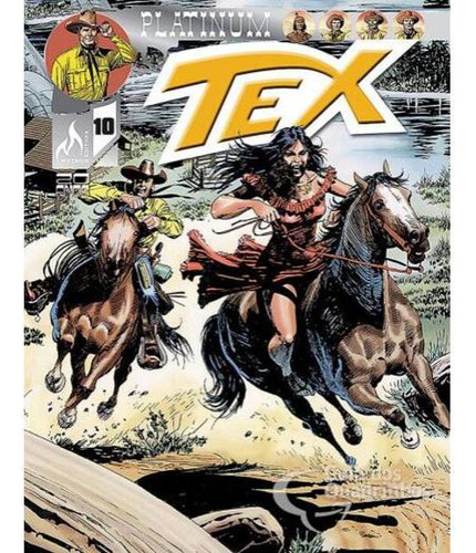 Hq Tex Platinum 10, De Claudio Nizzi. Editora Mythos Em Português