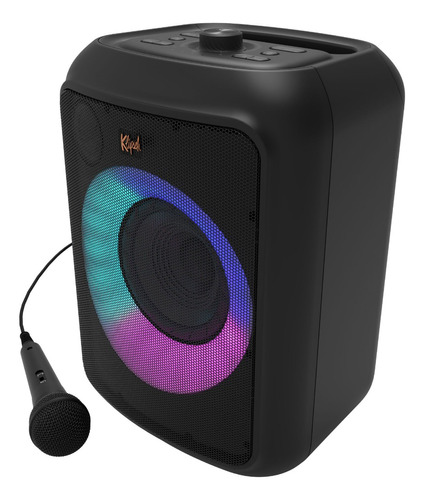 Bocina Bluetooth Portátil Party Box Klipsch Gig Xl Color Negro