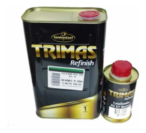 Barnizz Trimass Kit Lacaa Poliuretano 5 A 1 Kit 750+150ml