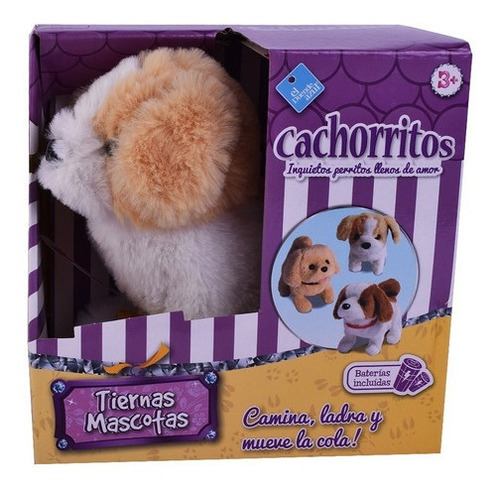Imagen 3 de 7 de Perro Cachorro Con Sonido Interactivo Tiernas Mascotas