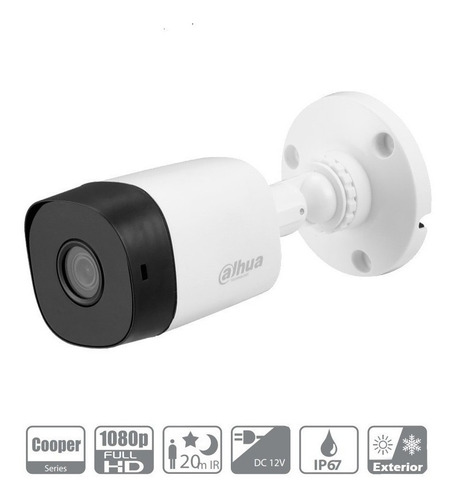 Imagen 4 de 4 de Kit Dahua Camara Xvr1b04 4ch 2 Bala 2 Domo 1080p +1tb Dns