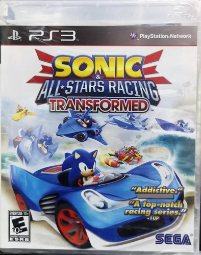Sonic & All-stars Racing Transformed - Ps3