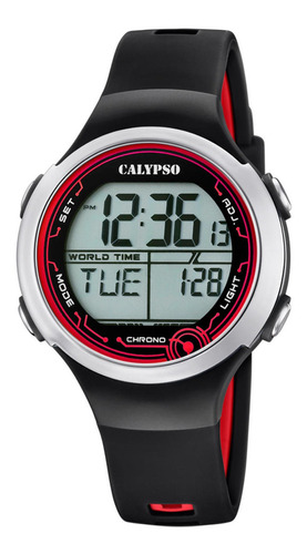 Reloj K5799/6 Negro Calypso Niño Digital Crush