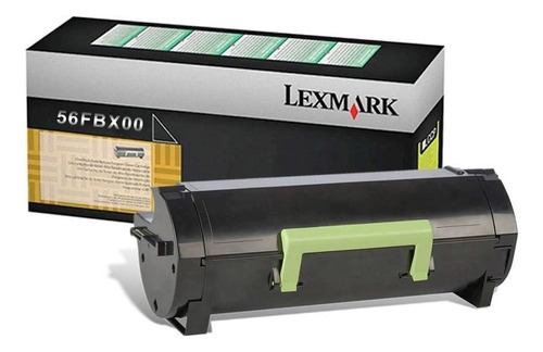 Toner Lexmark 56fbx00 Preto 27445
