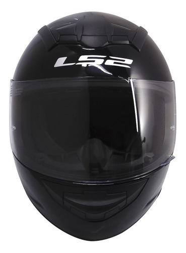 Imagen 4 de 8 de Casco Moto Integral Ff 352 Rookie Negro Brillante Ls2 Ece 22