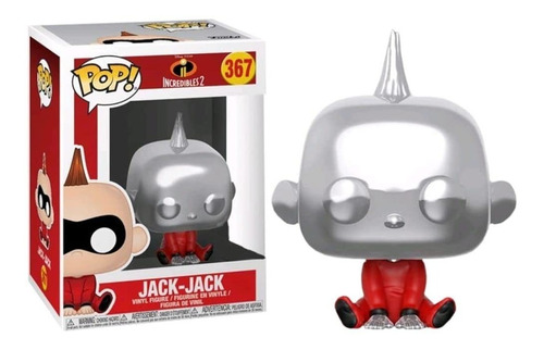 Jack-jack Metálico Funko Pop Increibles Pelicula Disney Pixa