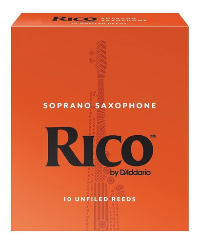 Caña De Saxo Soprano Número 2 Por Unidad Rico Ria