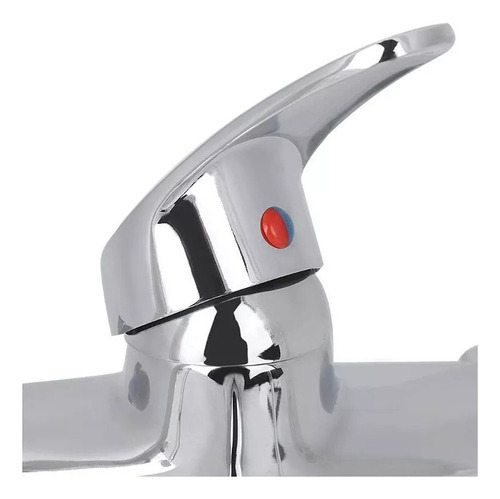 Grifo Monomando Llave 4 De Abs Para Lavabo,con Pipa De Agua