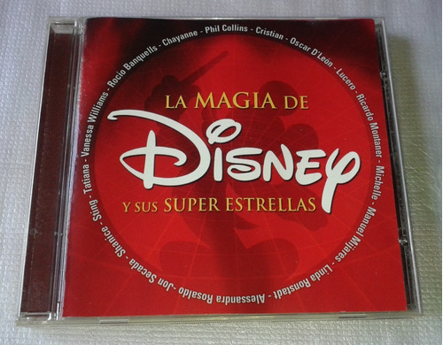 La Magia De Disney Y Sus Super Estrellas Cd Edicion Mexico 