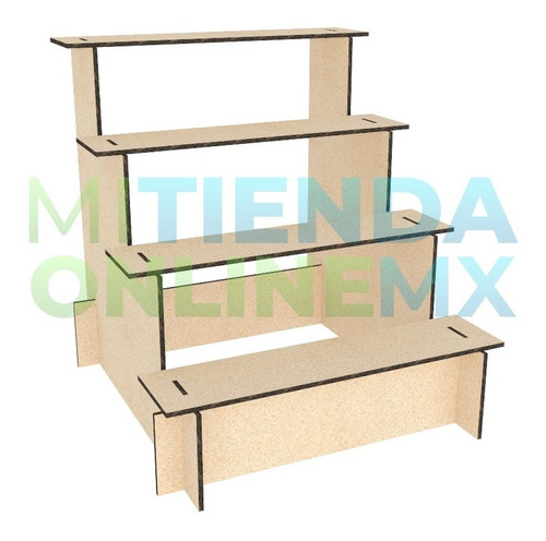 Kit Candy Bar Mesa De Postres Dulces Fiesta Xv Años Mdf