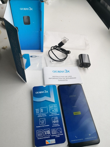 Alcatel 3x 64gb 4gb Ram 4000mah Triple Camara Huella Digital