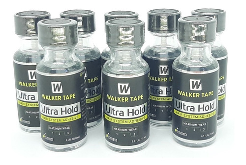 Cola Ultra Hold P/prótese Mega Hair / Perucas- 15ml Kit C/10