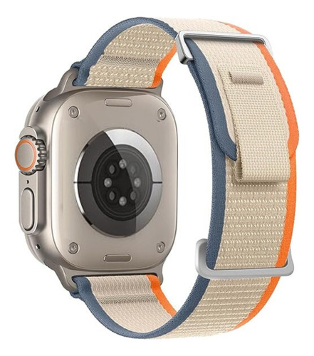 Pulseira Compatível Relógio Apple Watch Velcro Flash Sport