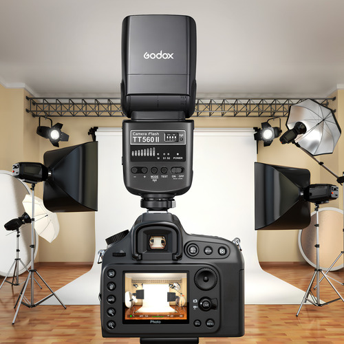 Cámara Flash Godox Tt560ii Inalámbrica Speedlite Universal