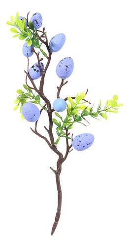 Huevo De Espuma Para Decoración De Pascua, Rama De Árbol De