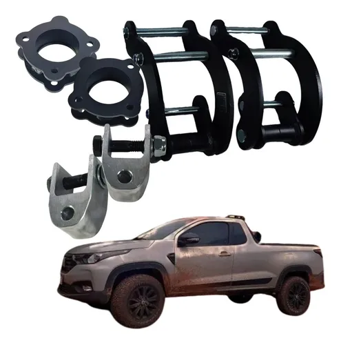 comprar Kit Lift Com Jumelos Erguer 2  Polegadas Strada Ranch 2021