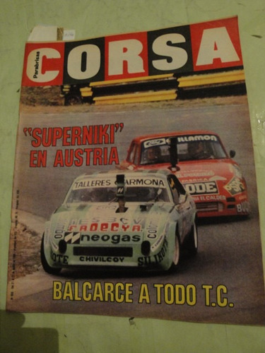 Corsa 950 Renault 205 Turbo Lauda Codasur Monoplaza Tulia