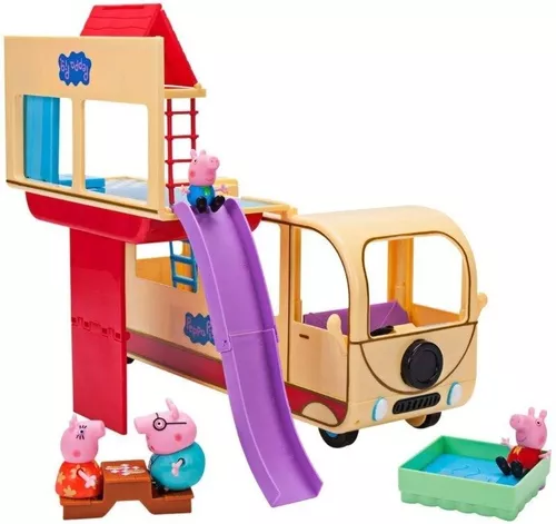 Playset com Mini Figuras Casa da Peppa - Quarto - Peppa Pig