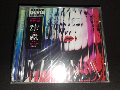 Madonna Mdna Deluxe 2cd Original Colombia 2796816 Pop Nuevo