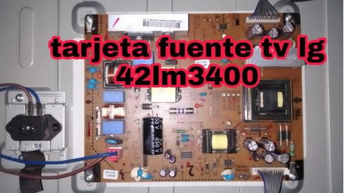 Tarjeta Fuente Tv LG 42lm3400