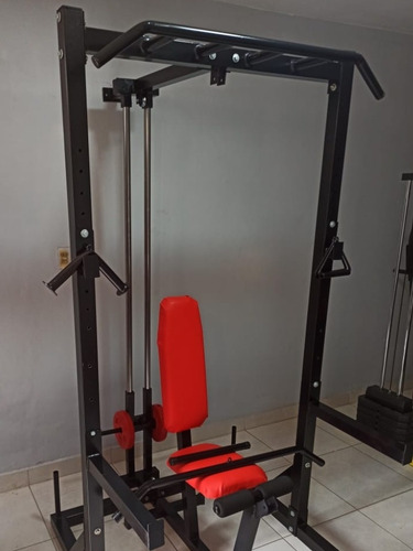 Rack Jaula De Potencia Multifun Con Poleas (multigym)