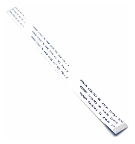 Imagen 1 de 4 de Cable Flex Membrana Plano 20 Pines 15cm A W M 60v 80c