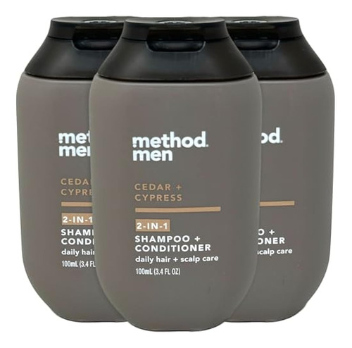 Método Men 2-in-1 Champú Plus Acondicionador, Cedro Y Ciprés