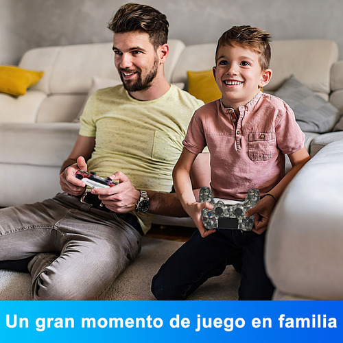 2 Mandos Inalámbricos Compatibles Con Consola De Juegos Y Pc Color Rojo