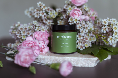 Mantequilla Corporal Crema Mokann Hidratante Manteca Karité Fragancia Melón Pepino