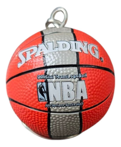 Llavero Balón De Basquetbol Nba Colección Dije Accesorio Chicago Bulls