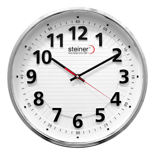 Reloj De Pared | Análogo Ø 33cm Steiner