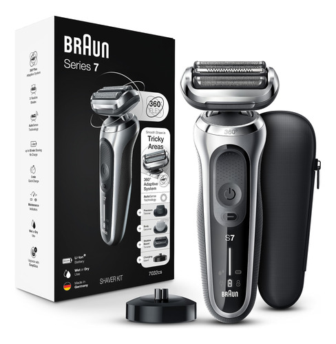 Braun Series 7 Cs - Maquinilla De Afeitar Eléctrica Flexib.