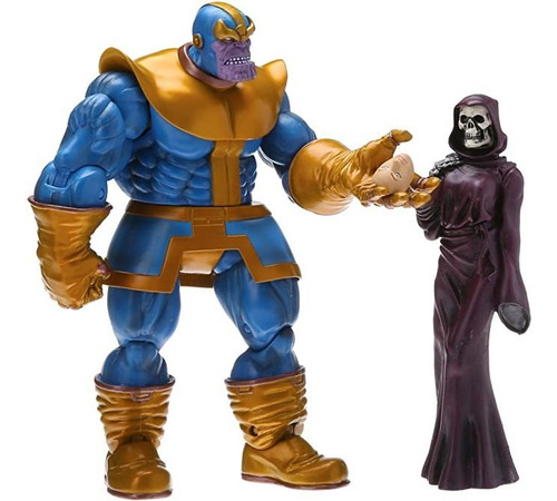 Figura De Acción De Thanos De La Selección De Marvel, De Los