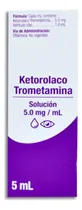 Comprar Ketorolaco Trometamina 5 Mg Gotas Oftálmicas 5 Ml 